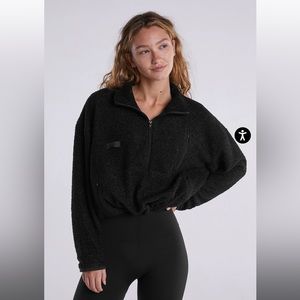 SET ACTIVE LIGHTWEIGHT FLEECE HALF ZIP - ONYX size S
